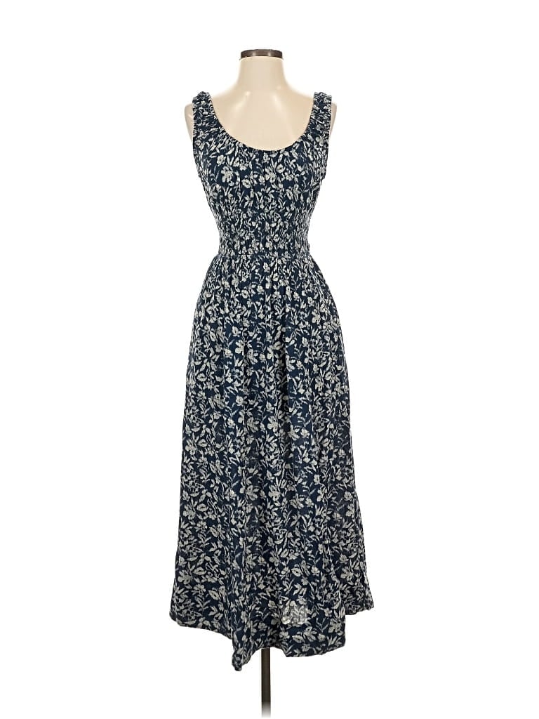 Pre-owned Faherty Casual Dress In Blue