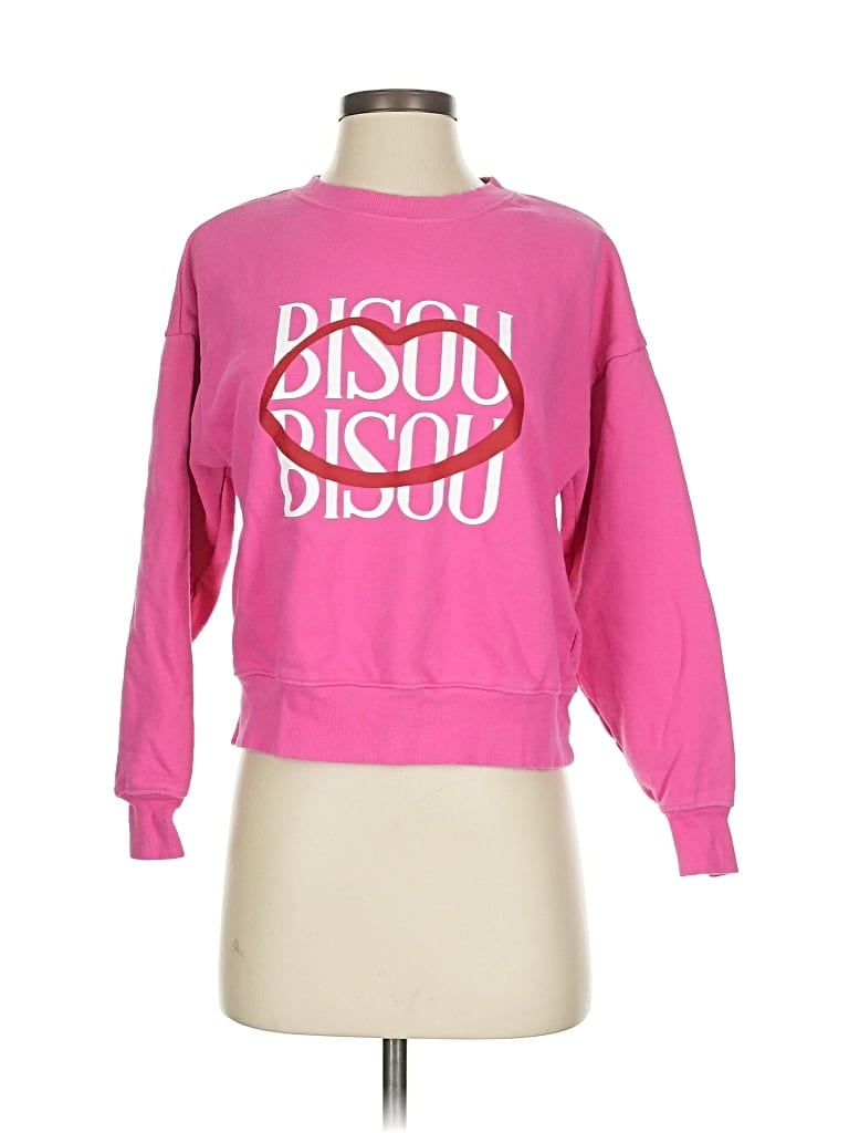 Pre-owned Maeve Sweatshirt In Pink