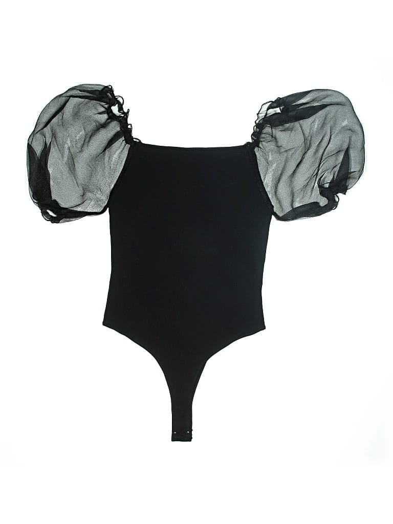 Pre-owned Astr Bodysuit In Black