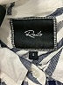 Rails 100% Rayon Plaid Ivory Long Sleeve Blouse Size S - photo 7