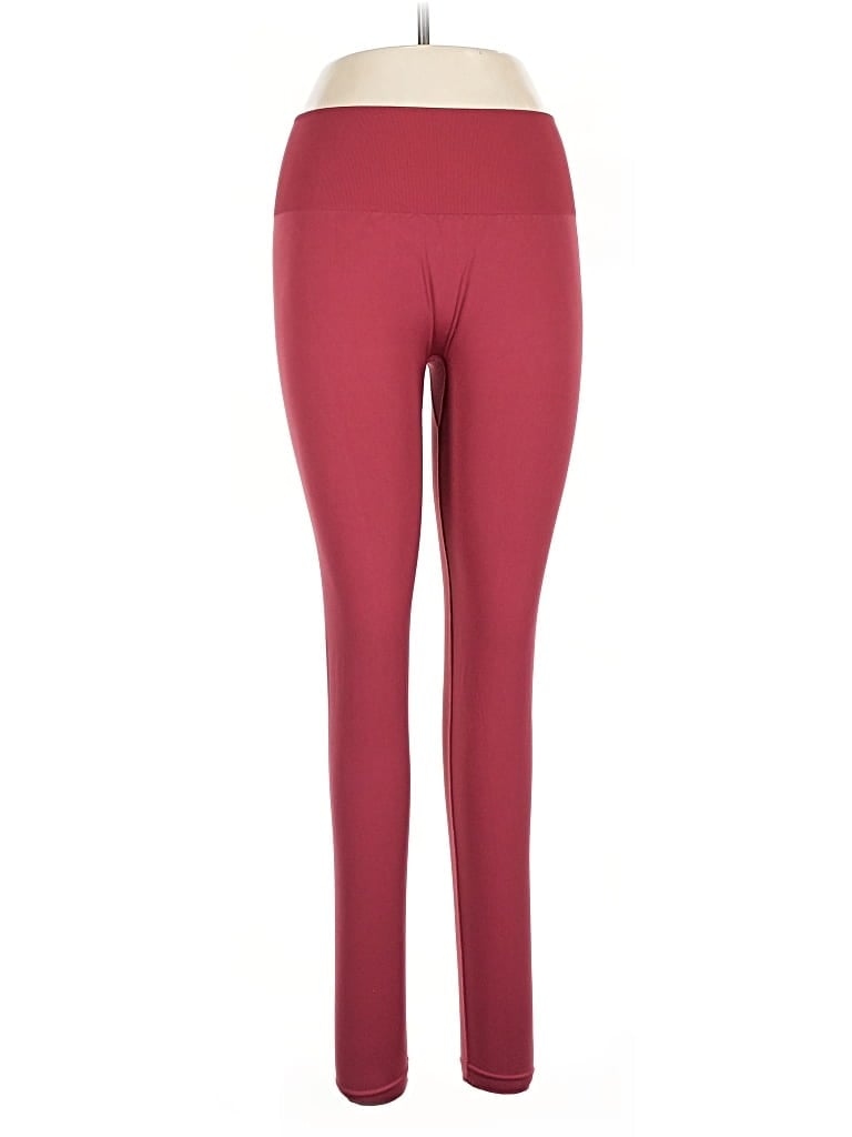 Pre-owned Nvgtn Active Pants In Burgundy