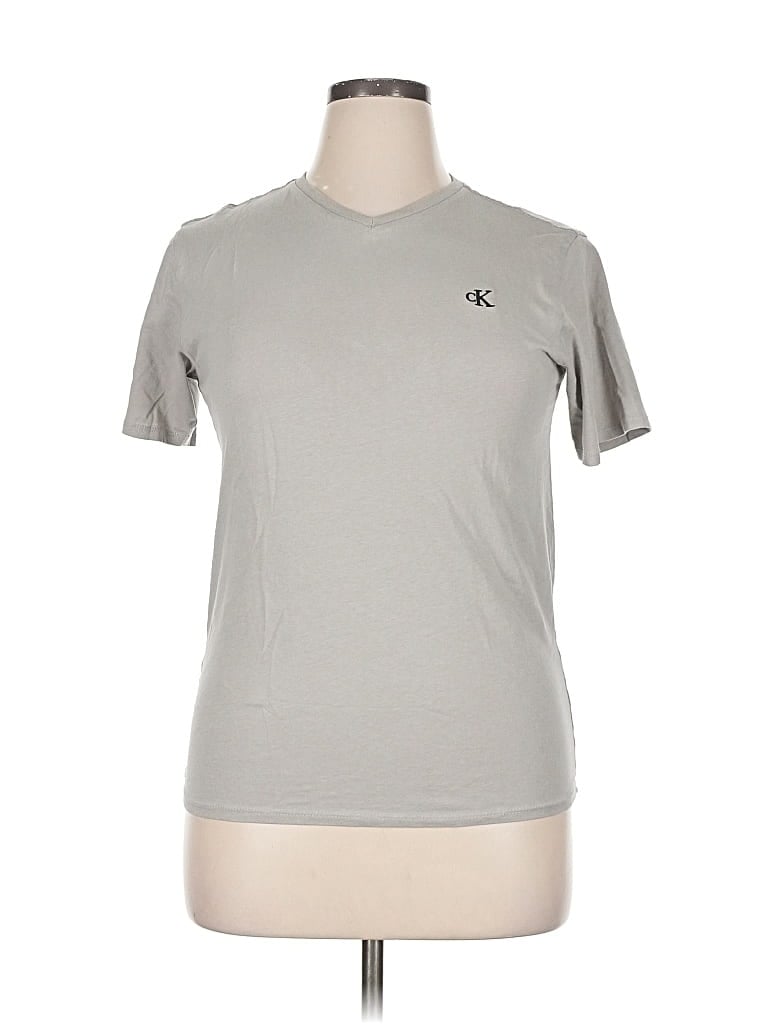 Pre-owned Calvin Klein Jeans Est.1978 Calvin Klein Jeans Active T-shirt In Gray