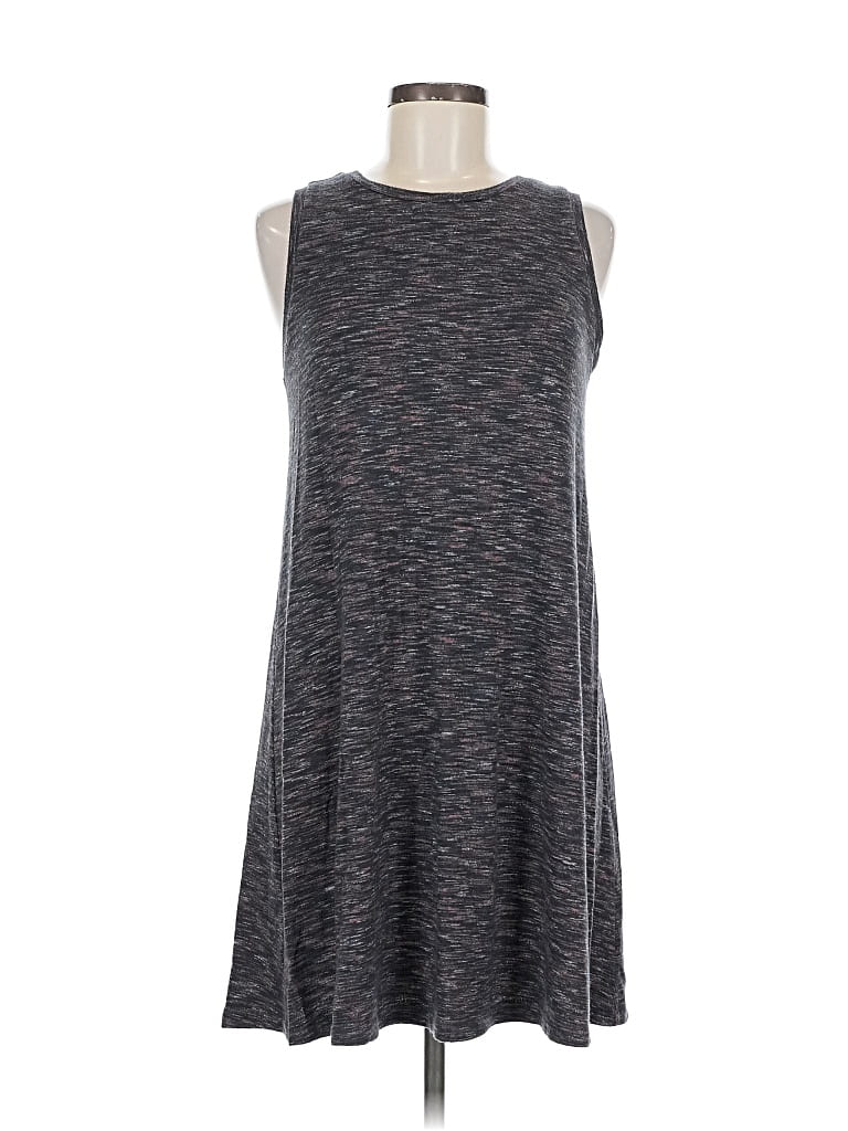 Pre-owned Ann Taylor Loft Casual Dress In Gray