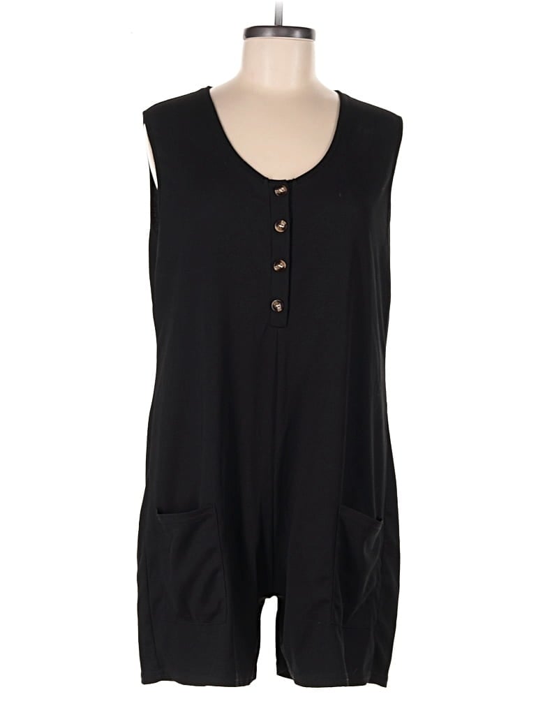 UNBRANDED Pre-owned Romper In Black