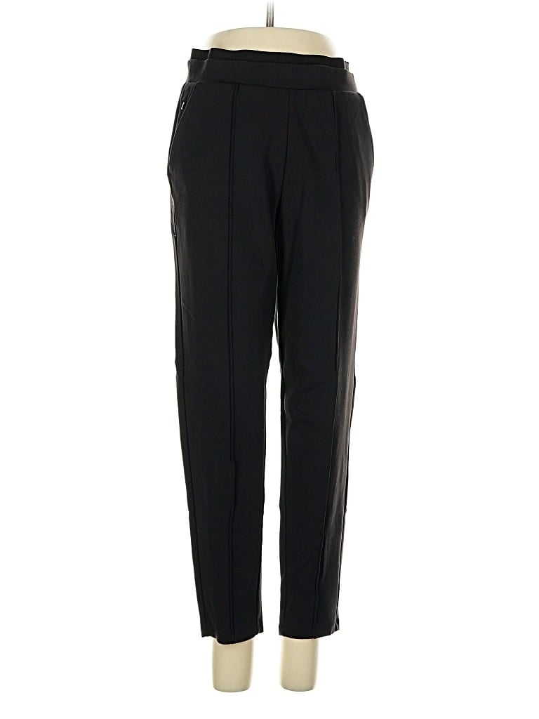 Pre-owned Athleta Track Pants In Black
