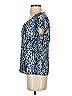 Boden Blue Short Sleeve Blouse Size 2 - photo 5