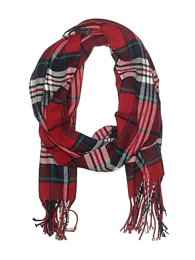 Pre-owned Unbranded Scarf In Red