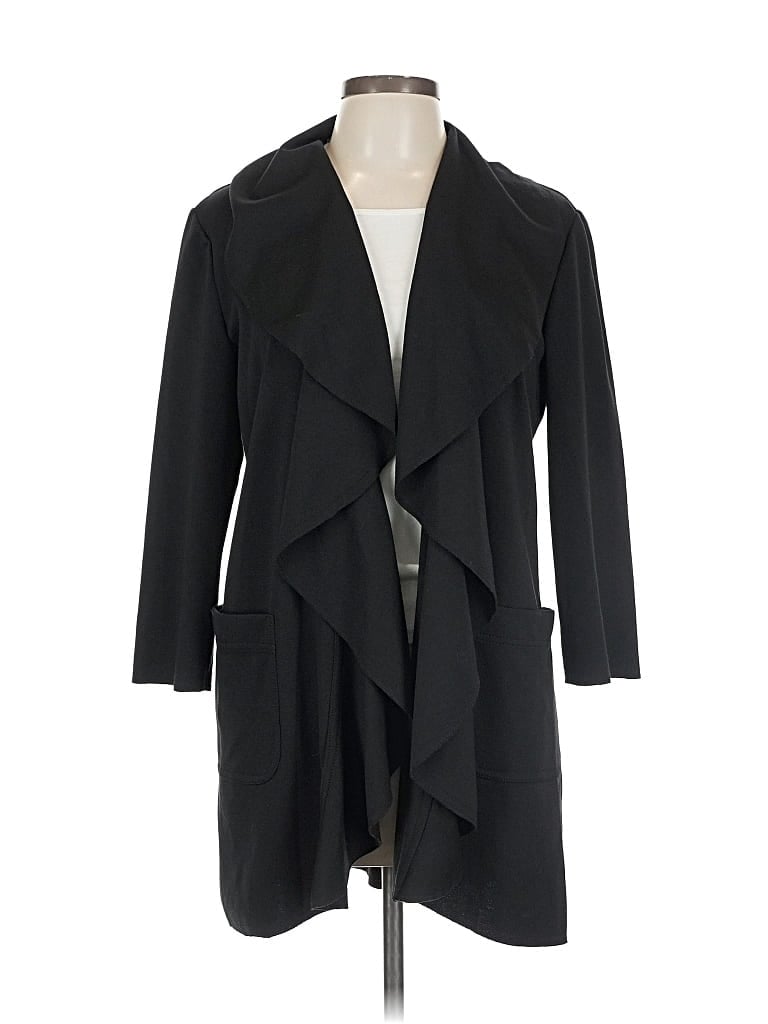 KAY UNGER Pre-owned Cardigan Sweater In Black