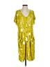 Chalet et Ceci Yellow Green Casual Dress Size S - photo 1