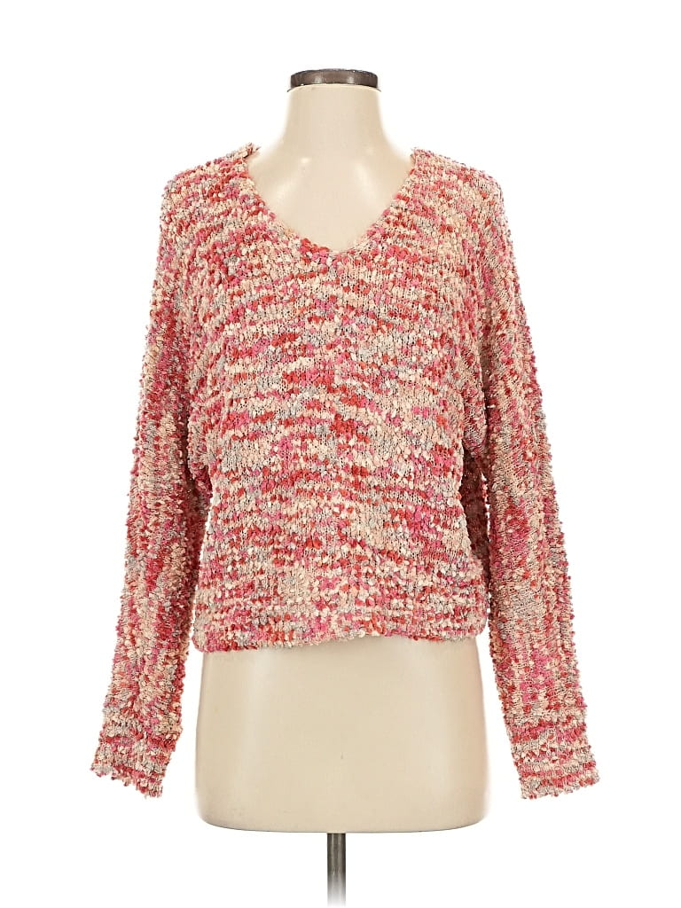 Click to view more detailed imagery on our partner's website Pre-owned Hippie Rose Pullover Sweater In Red