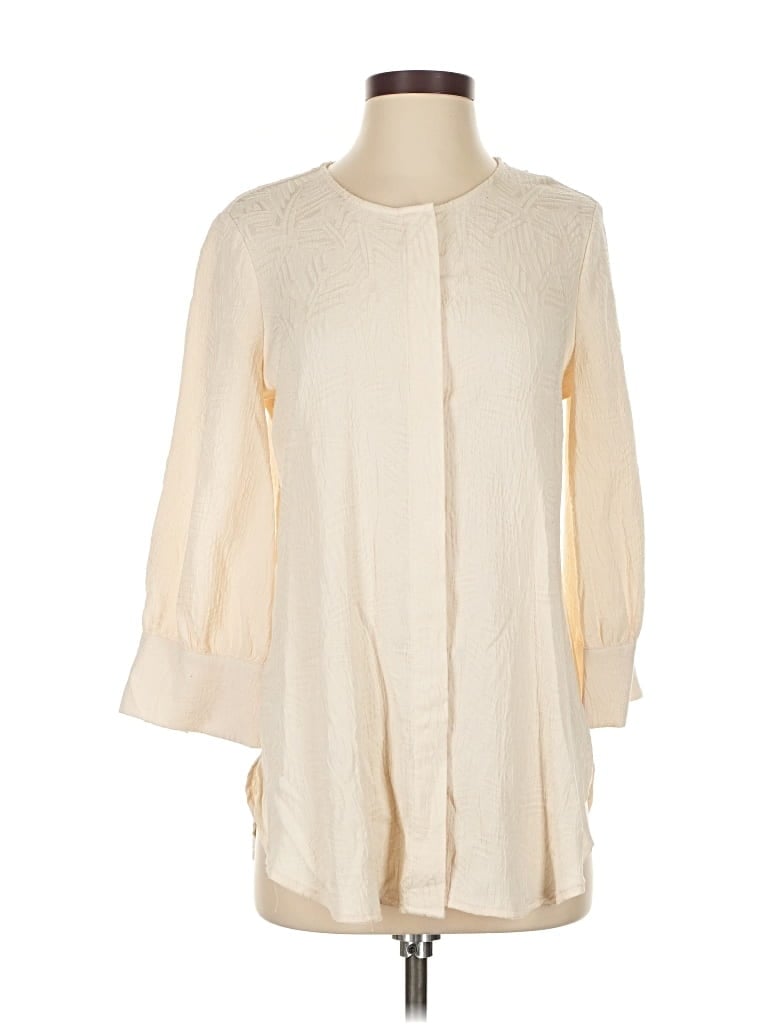 Pre-owned Karl Lagerfeld Kimono In White