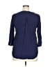 Mo:Vint Blue 3/4 Sleeve Blouse Size XL - photo 2