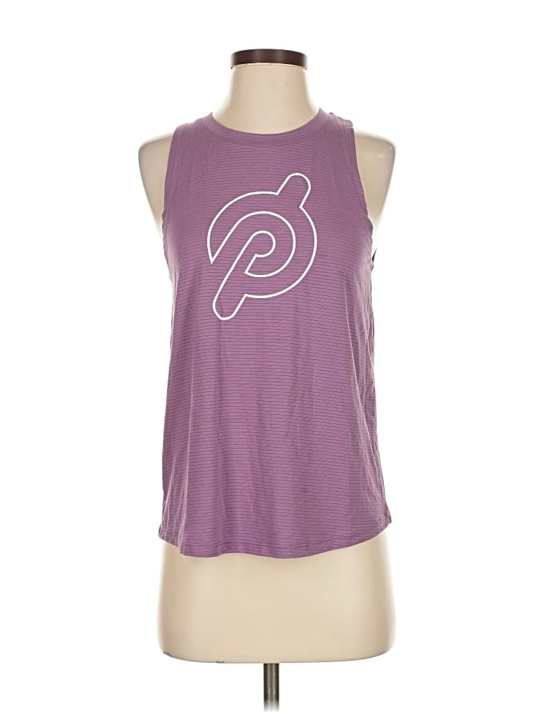 Pre-owned Peloton Active Tank Top In Purple