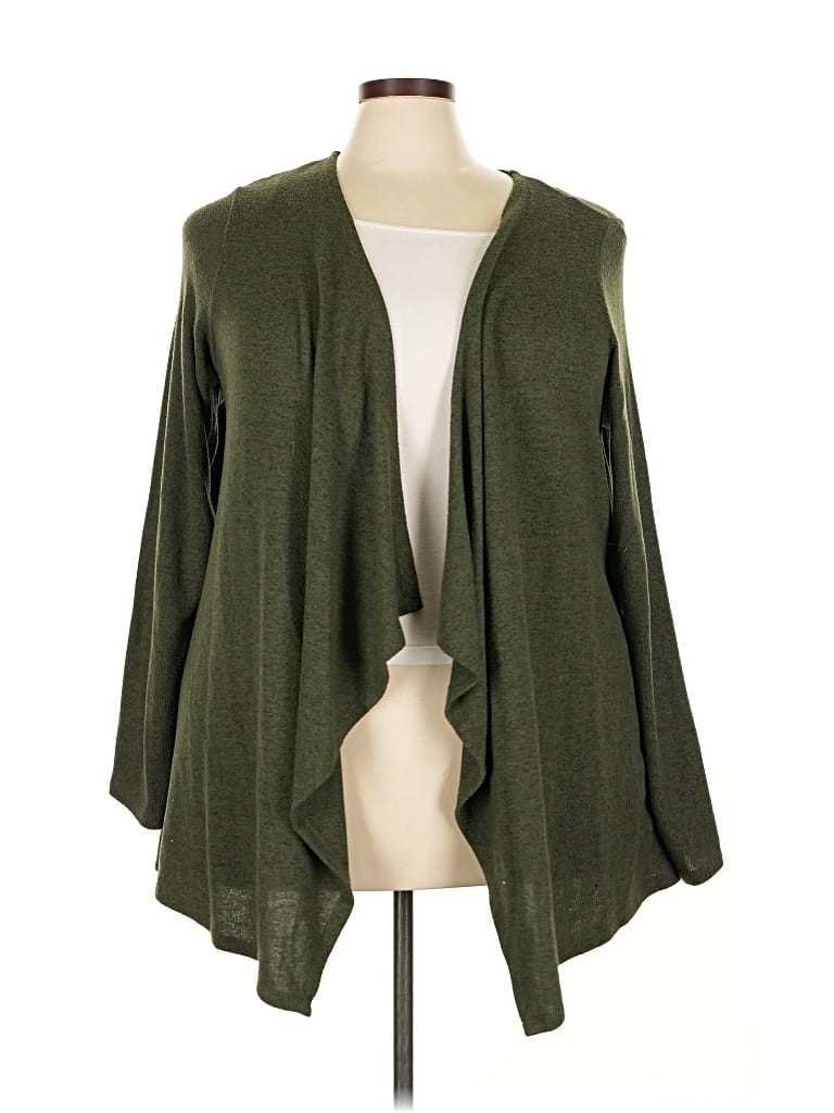 TORRID Pre-owned Cardigan Sweater In Green