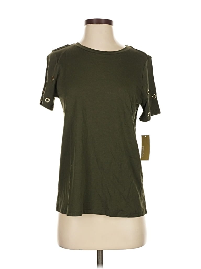 Pre-owned Michael Michael Kors Short Sleeve T-shirt In Blue