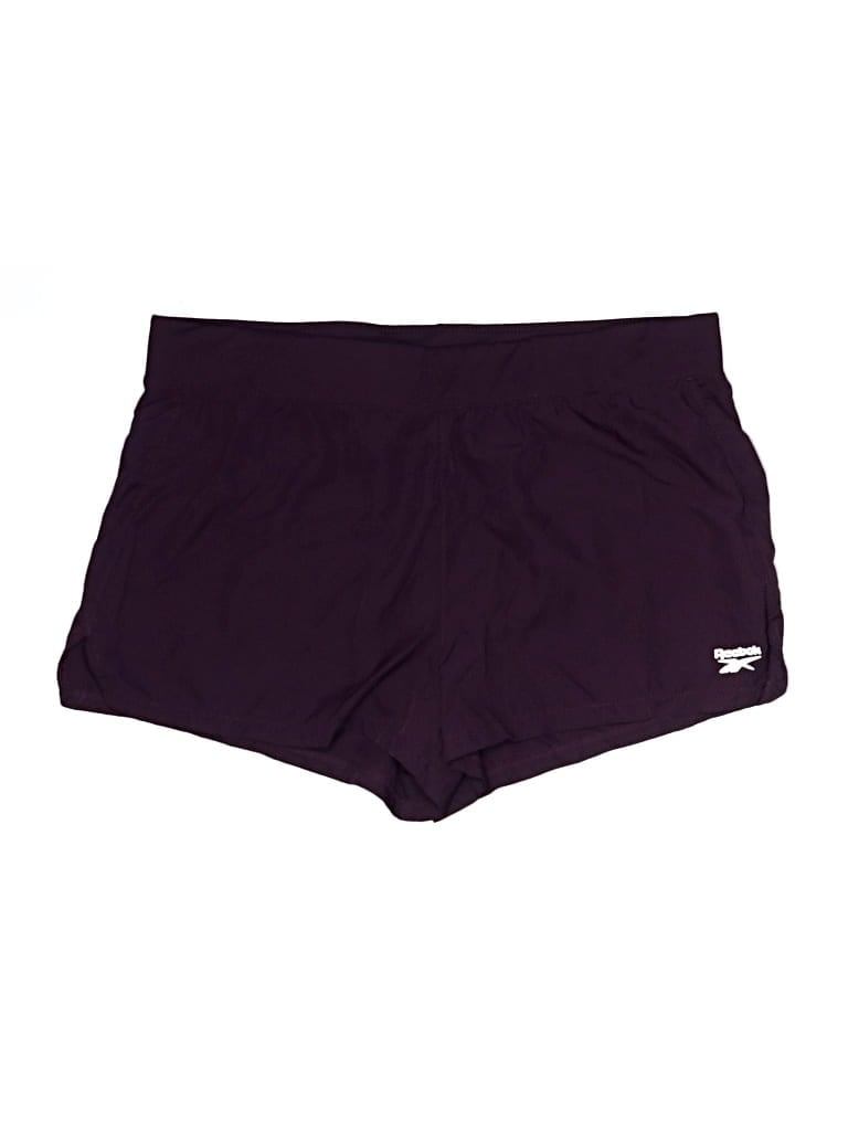 Pre-owned Reebok Athletic Shorts In Purple