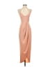 Shona Joy 100% Polyester Tan Orange Cocktail Dress Size 2 - photo 1