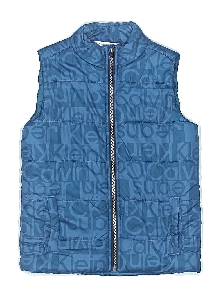 CALVIN KLEIN JEANS EST.1978 Pre-owned Kids' Calvin Klein Jeans Vest In Blue