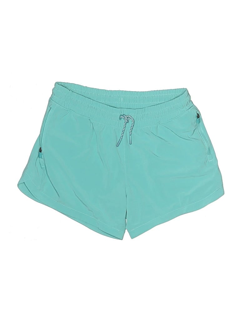 Pre-owned Athleta Girl Kids' Athletic Shorts In Blue