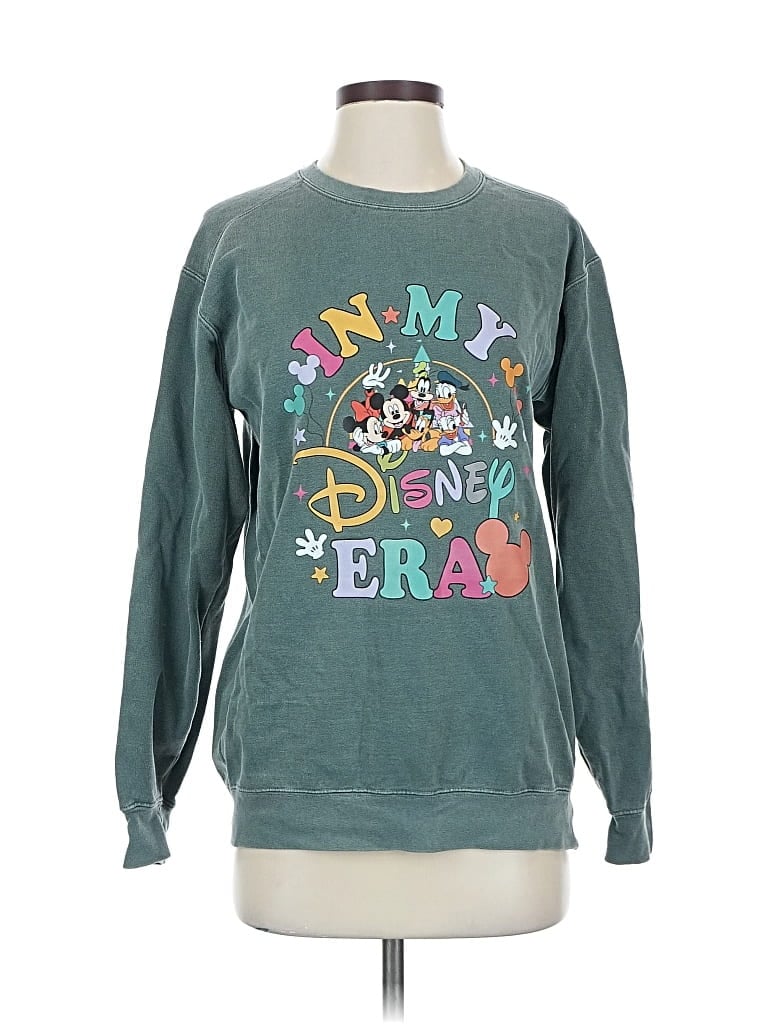 Pre-owned Comfort Colors Sweatshirt In Blue