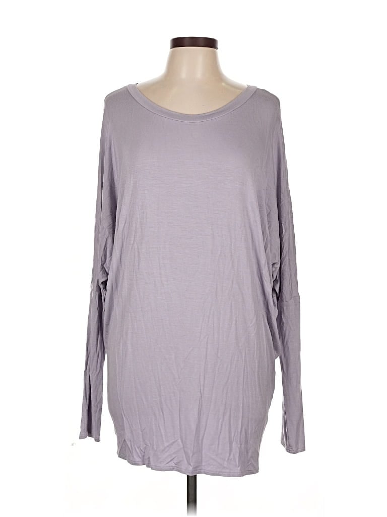 Pre-owned Aj My Amelia James Long Sleeve T-shirt In Purple