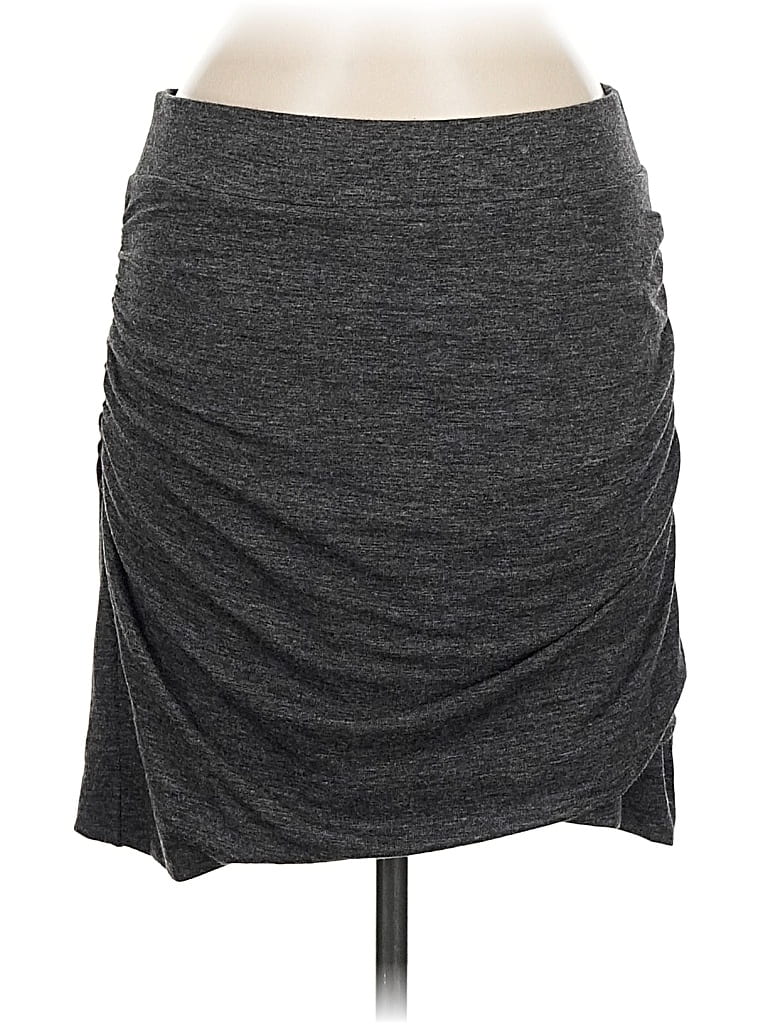 Pre-owned Banana Republic Casual Skirt In Gray