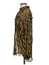 BB Dakota 100% Polyester Multi Color Gold Long Sleeve Blouse Size S - photo 5