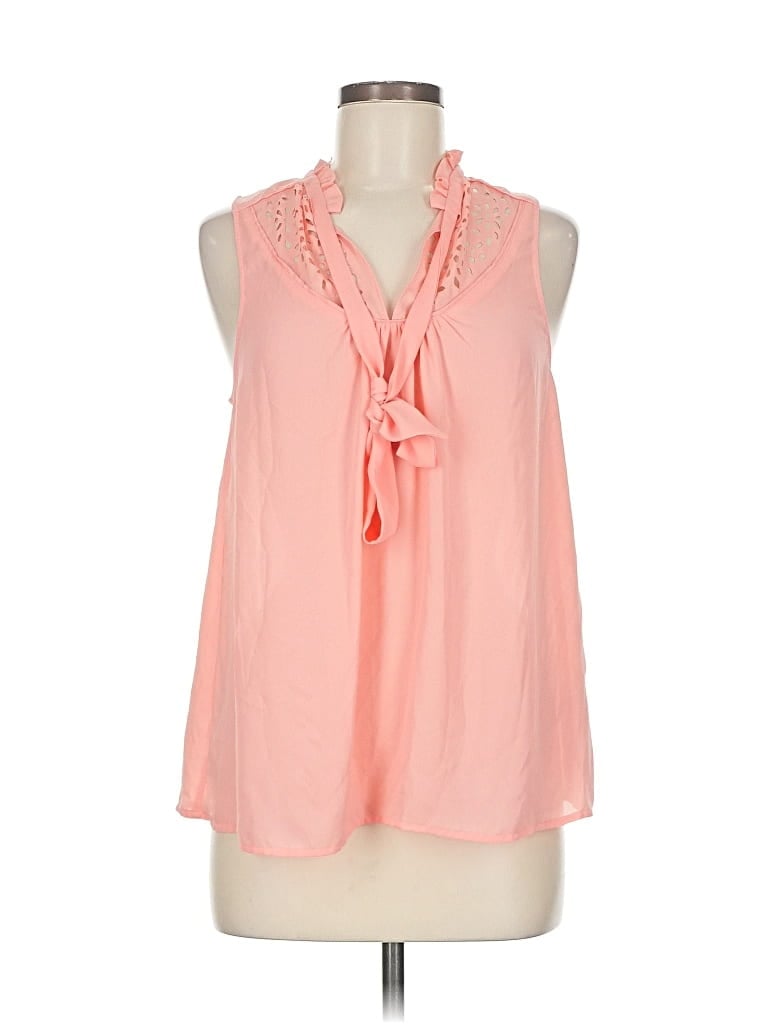Pre-owned Maeve Sleeveless Blouse In Pink