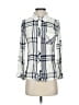 Rails 100% Rayon Plaid Ivory Long Sleeve Blouse Size S - photo 1