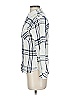 Rails 100% Rayon Plaid Ivory Long Sleeve Blouse Size S - photo 5