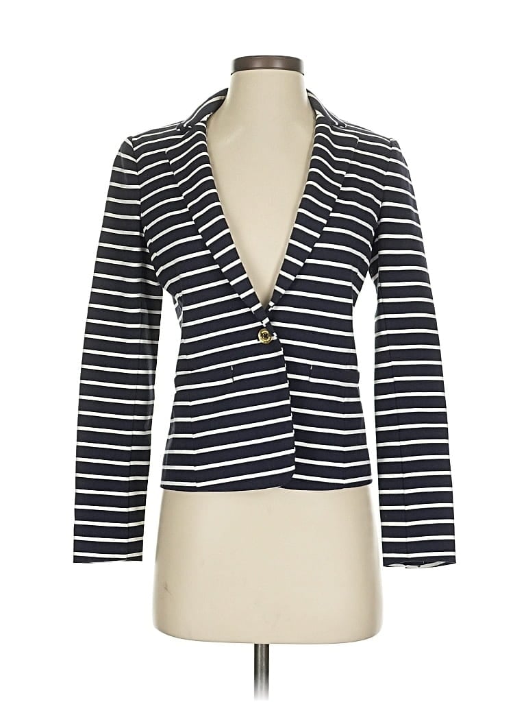 Pre-owned Michael Michael Kors Blazer Jacket In Blue