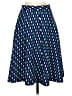 ECI Print Blue Casual Skirt Size XS - photo 2