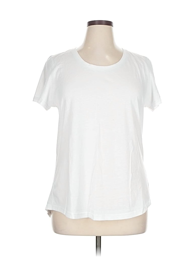 Pre-owned Zelos Short Sleeve T-shirt In White