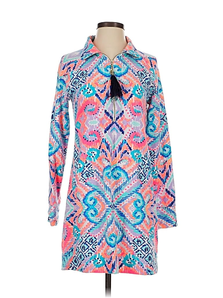 Pre-owned Lilly Pulitzer Casual Dress In Blue