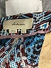 Elevenses Print Blue Casual Pants Size 0 - photo 7