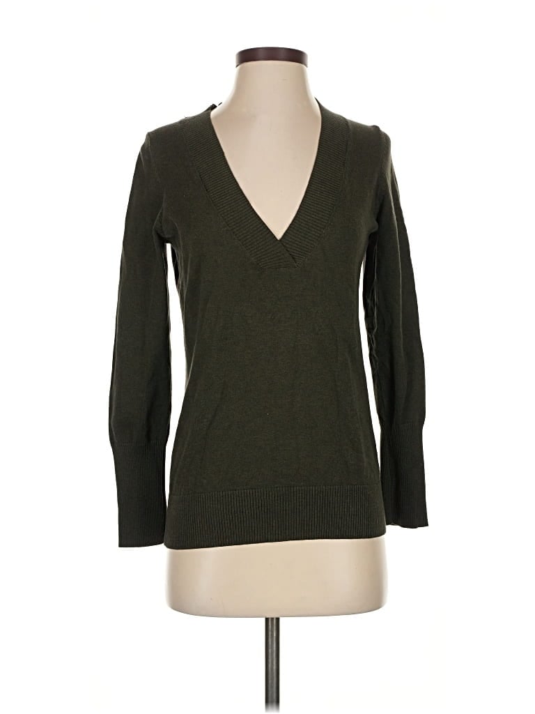 Pre-owned Joe Fresh Pullover Sweater In Green