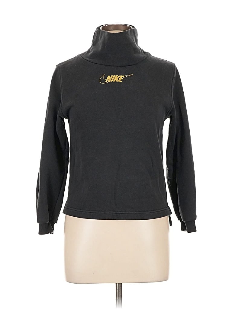 NIKE Pre-owned Turtleneck Sweater In Black