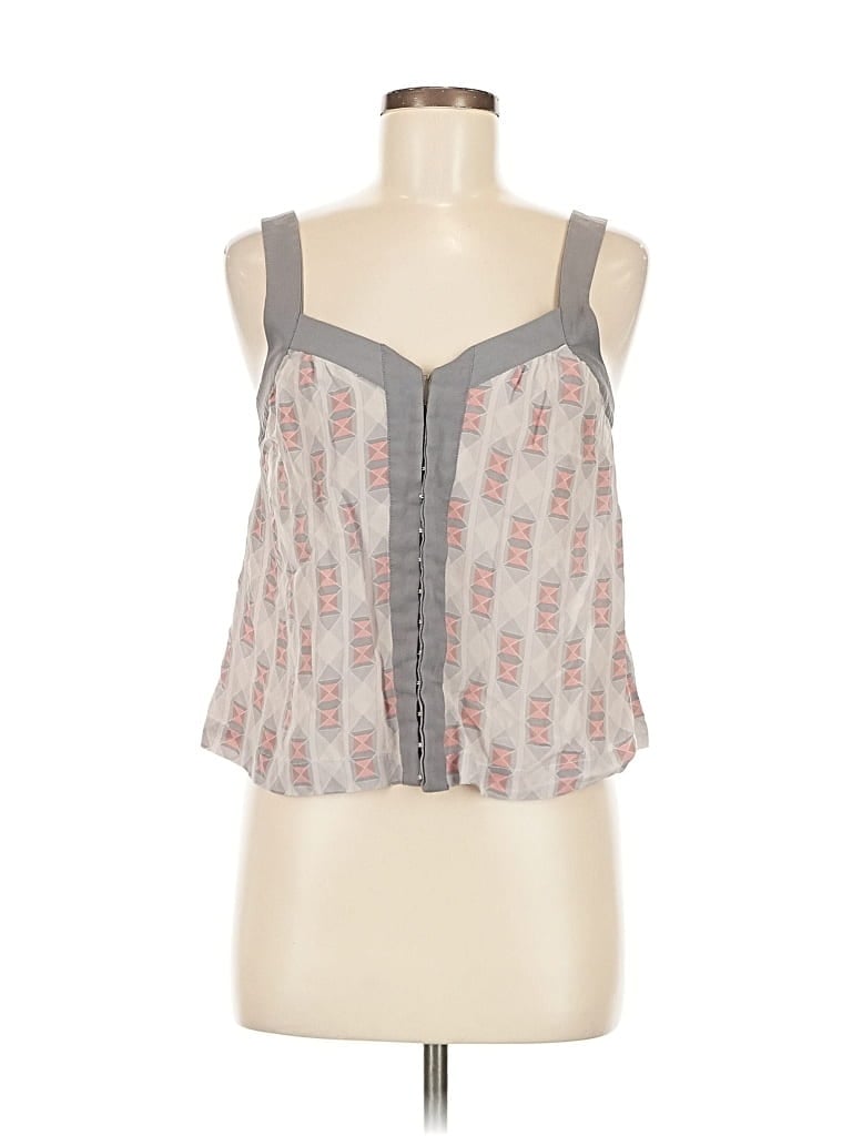 Pre-owned Ecote Sleeveless Blouse In Gray