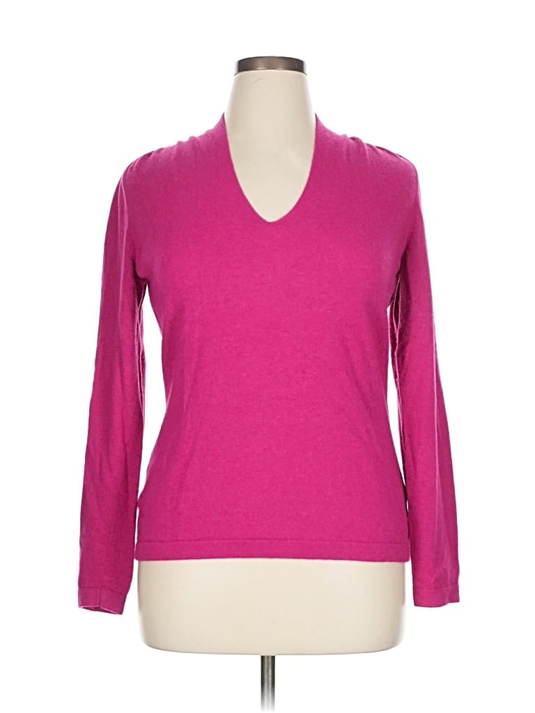 Pre-owned Banana Republic Pullover Sweater In Pink