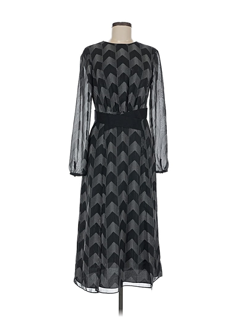 Pre-owned Ted Baker Casual Dress In Gray