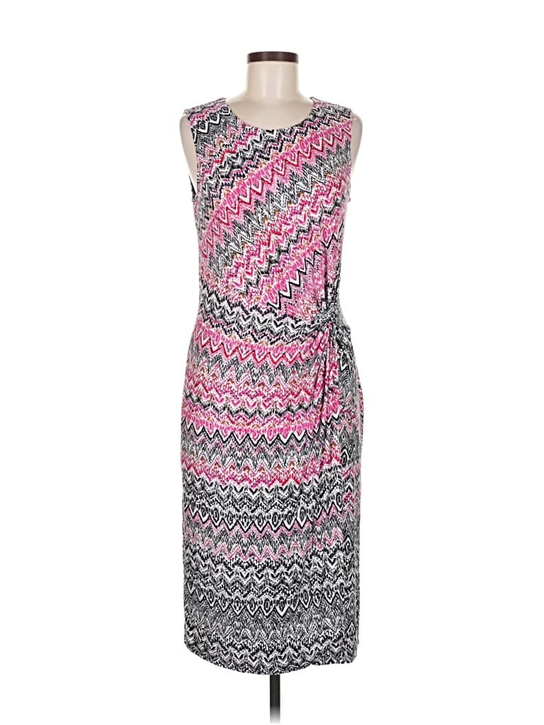 Pre-owned Nic + Zoe Cocktail Dress In Pink
