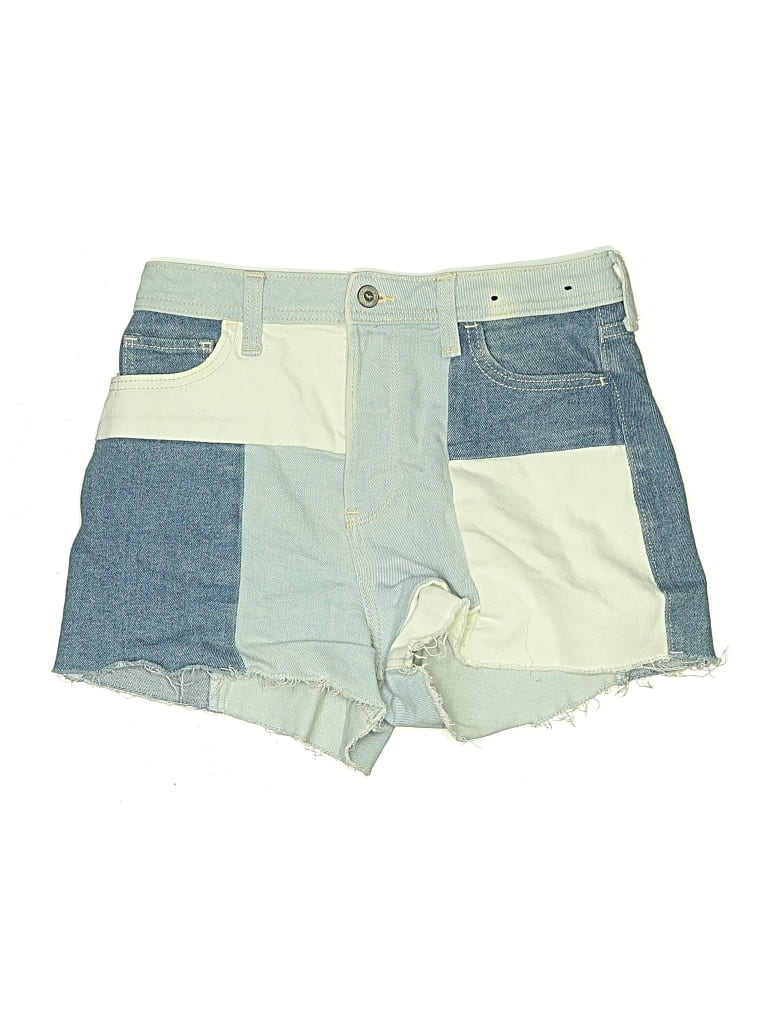 Pre-owned Hollister Denim Shorts In Blue