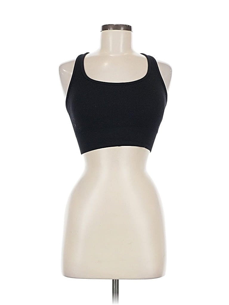 Pre-owned Velocity Tank Top Black Halter Neckline Tops