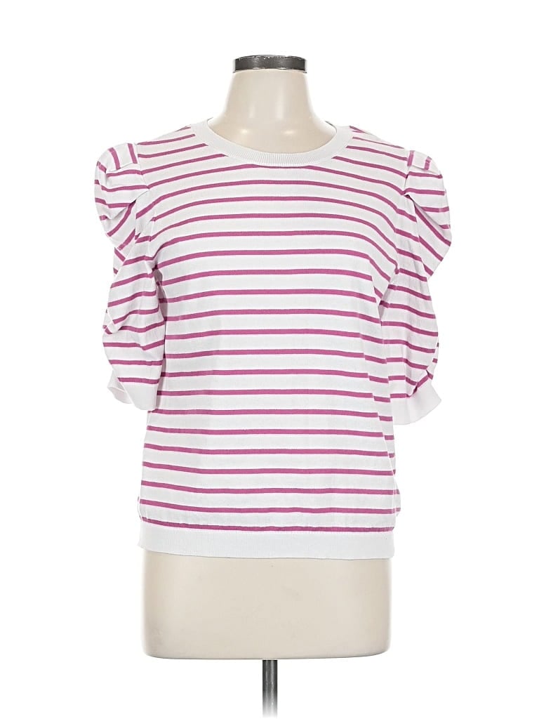 Pre-owned Dkny Jeans Sweatshirt In Pink