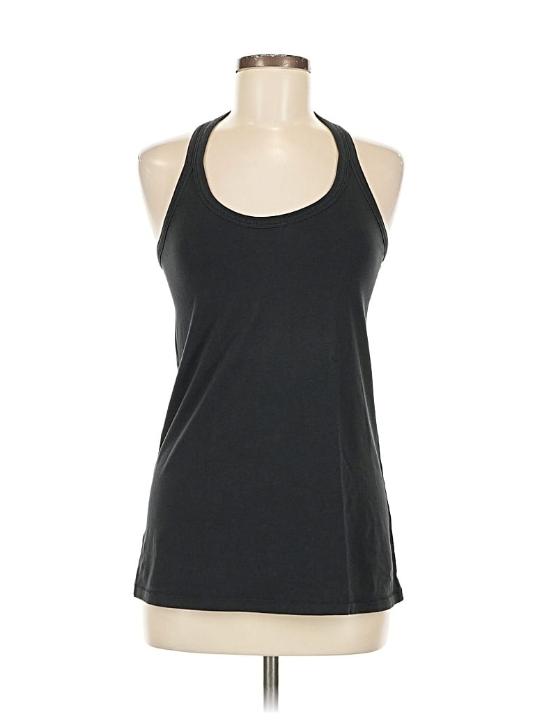 Pre-owned Lululemon Athletica Active Tank Top In Black