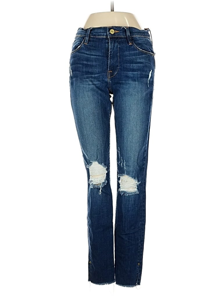 Click to view more detailed imagery on our partner's website Pre-owned Frame Jeans In Blue
