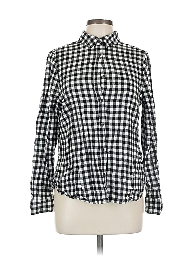 Pre-owned Calvin Klein Jeans Est.1978 Calvin Klein Jeans Long Sleeve Button Down Shirt In Black