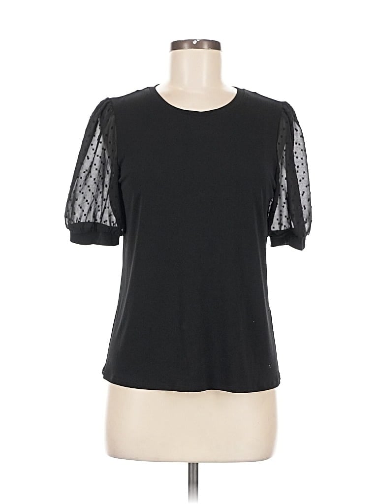Pre-owned Cece Short Sleeve T-shirt In Black