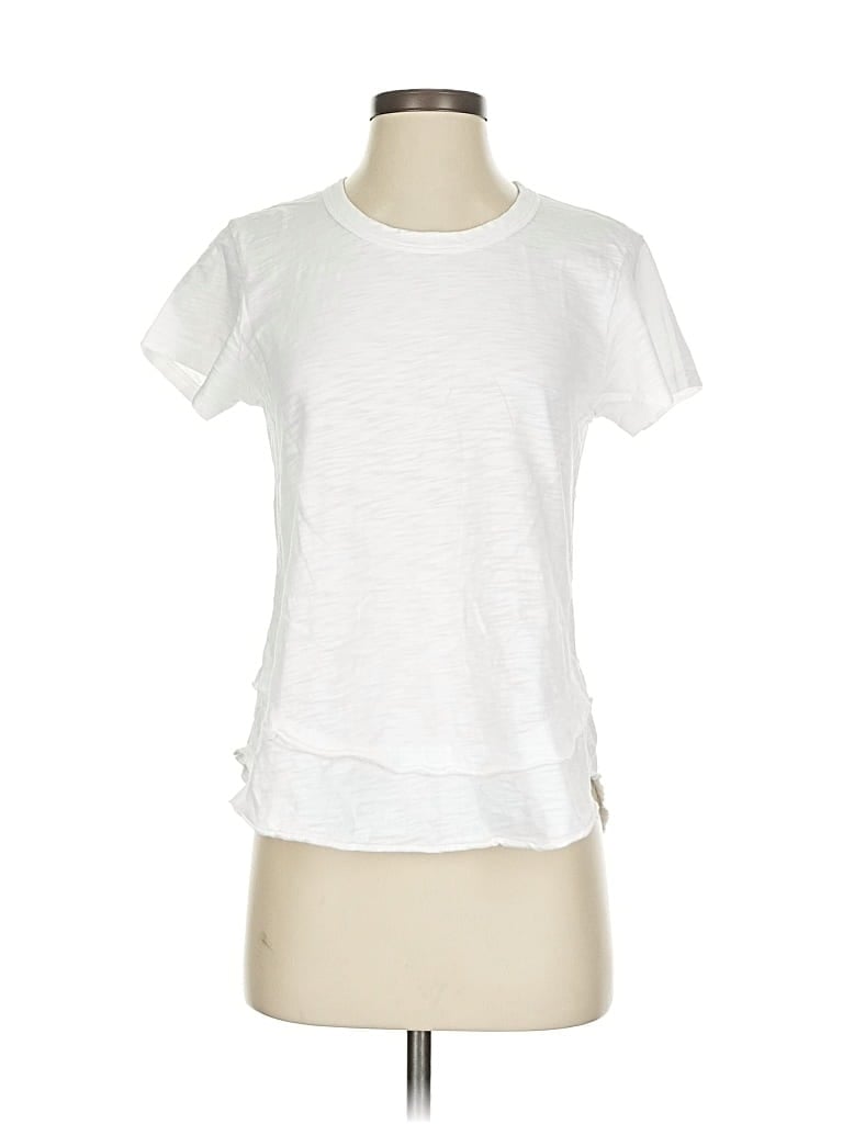 Pre-owned Leallo Short Sleeve T-shirt In White