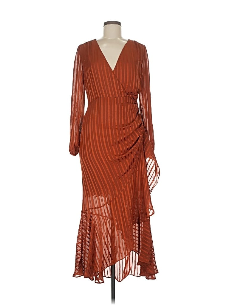 Pre-owned Astr Cocktail Dress In Orange